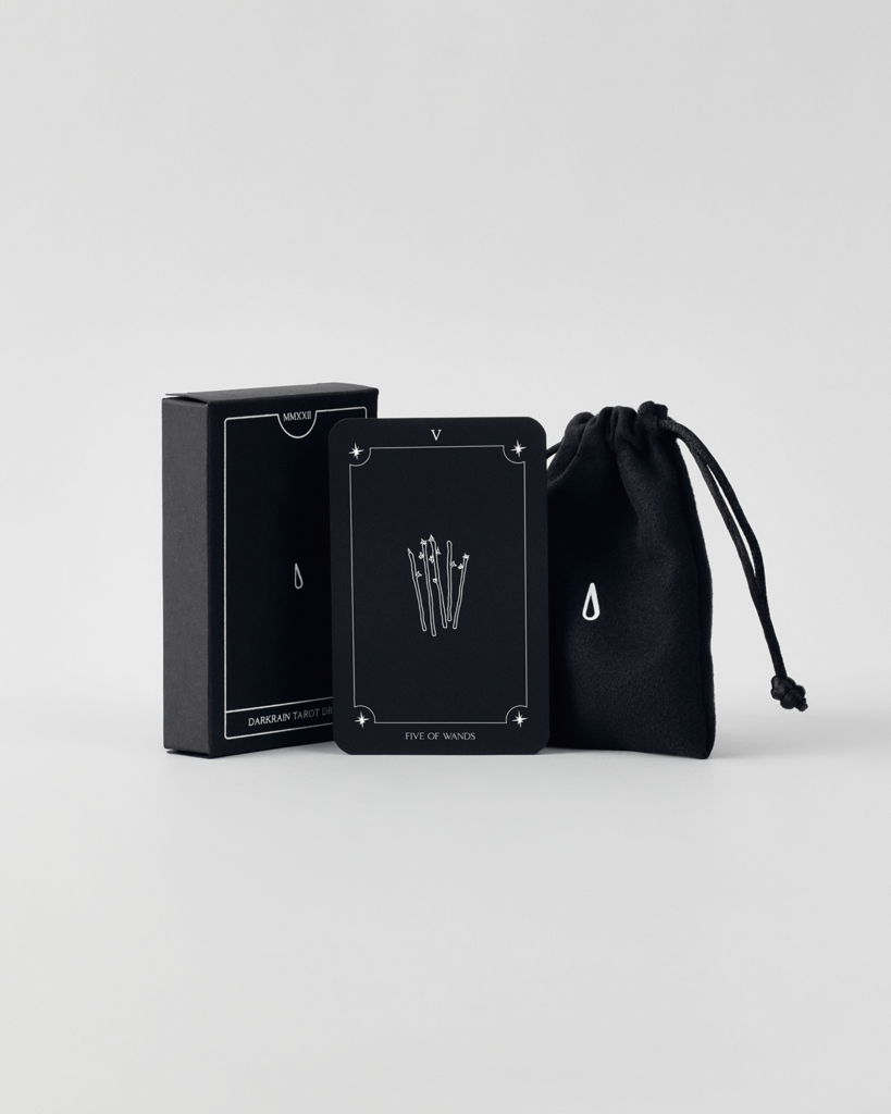 Моносерьги Single earring Five of wands фото