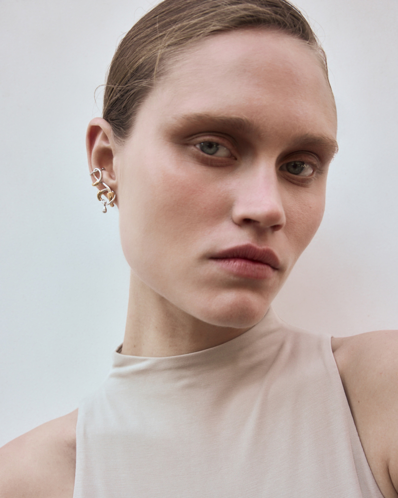 Крупные серьги Earrings Six of Cups фото